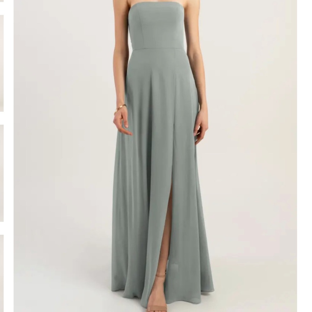 Jenny Yoo Bridesmaid Dress Essie in Moss